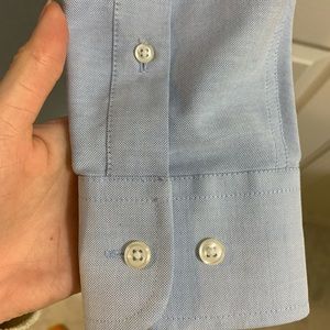 blue button up men’s